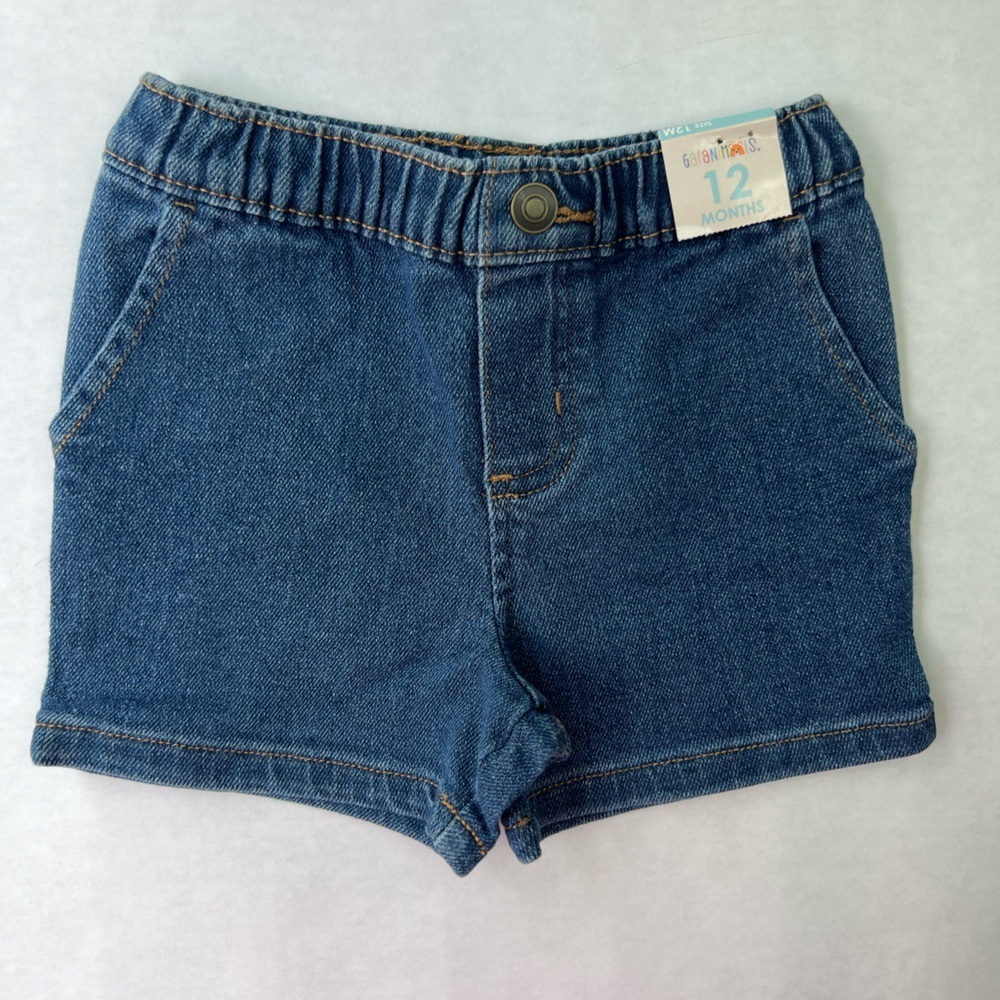 Garanimals Baby Jean Shorts - Size 12 months